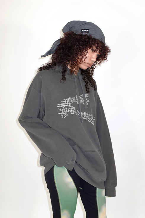 LOGO CRINKLED DU-RAG -GRAY- *Last1